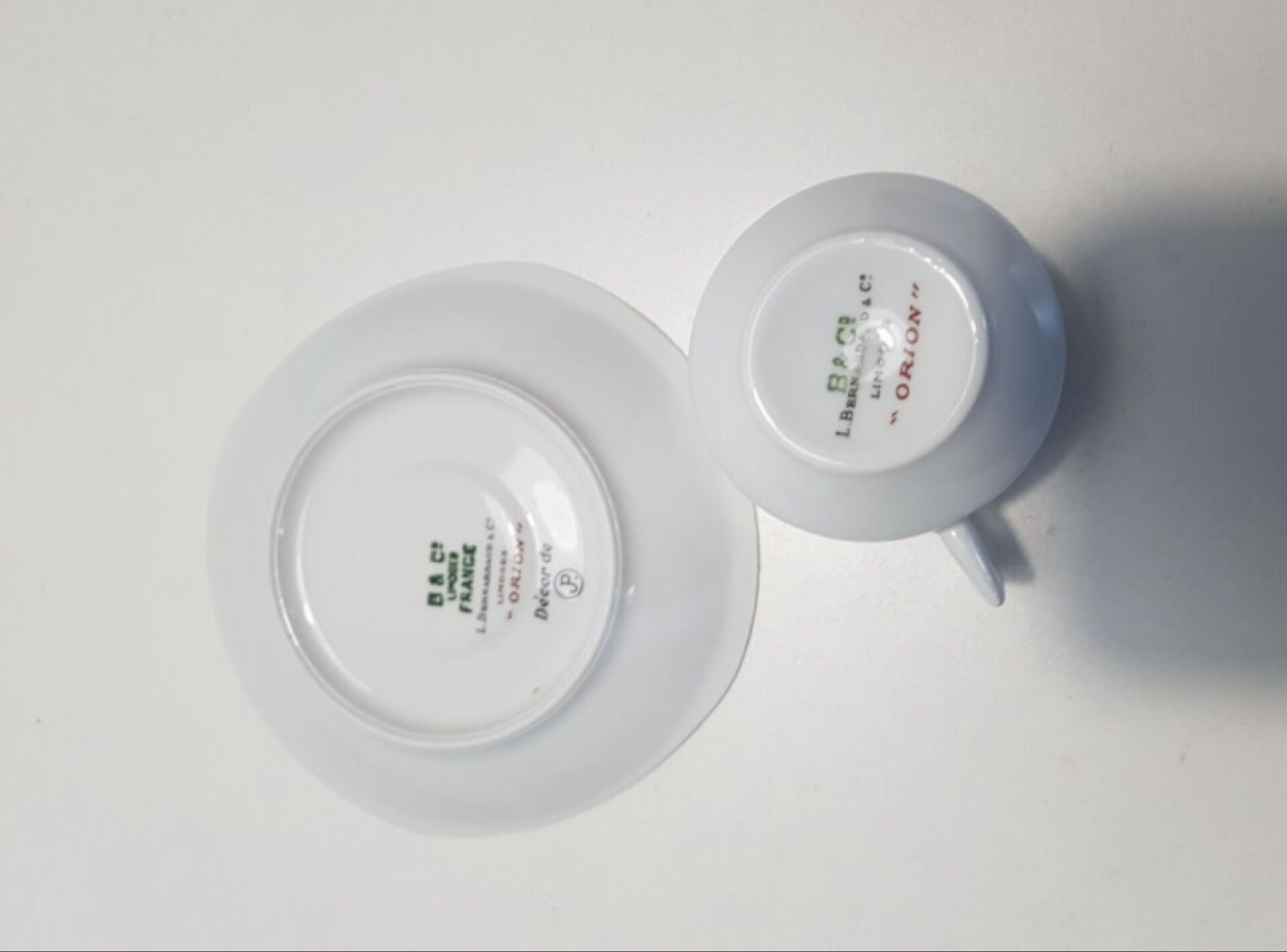 Bernardaud Orion coffee service