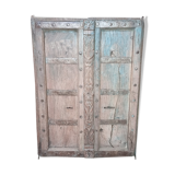 Old wooden door