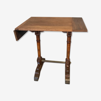 Table bistrot ancienne en bois