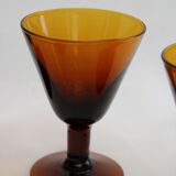 Set of 6 glasses for aperitif
