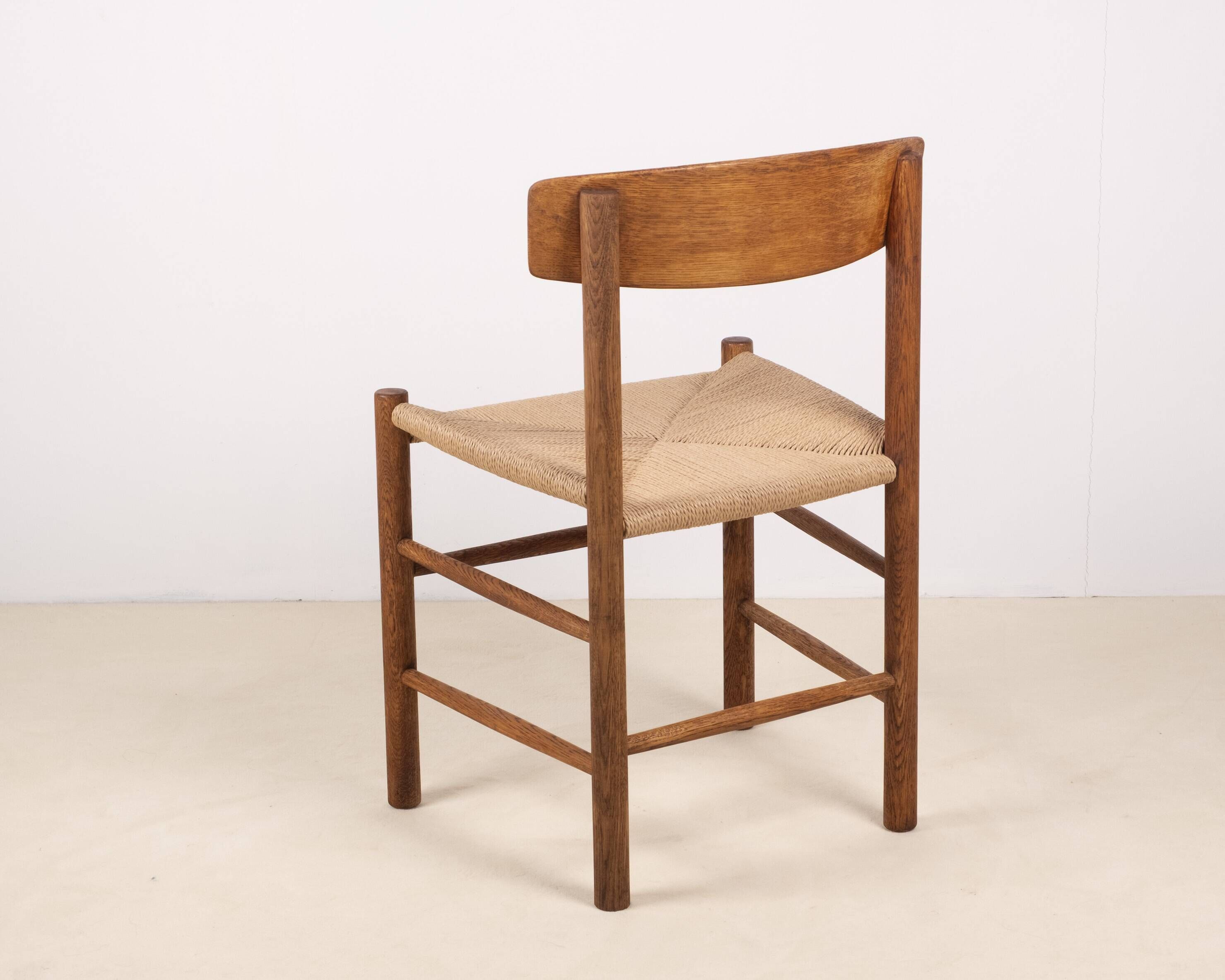 1x Børge Mogensen J39 Oak Dining Chair, FDB Møbler Denmark 1970
