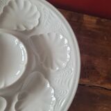 6 Limoges oyster plates
