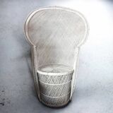 Emmanuelle rattan armchair