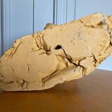 Workshop plaster face of a woman modeling in terracotta 20th century