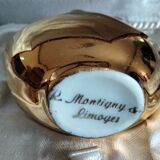 Duo salerons in porcelain from Limoges R Montigny