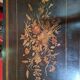 Work table/vanity in blackened wood and marquetry – Napoléon III period