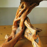 Table low trunk with feet/legs roots
