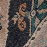 Vintage Turkish Oushak Rug Handwoven 59x200 cm