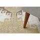 1970s Turkish Hand-Knotted Wool Cotton White Runner Rug 92x322