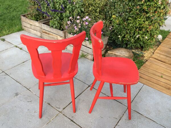 2 chaises western