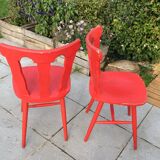2 chaises western