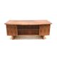 Large rosewood boomerang desk / executive desk from the 1960s