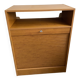 Low storage unit, 70s/80s three height-adjustable shelves