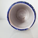 Oriental covered pot decoration flowers birds