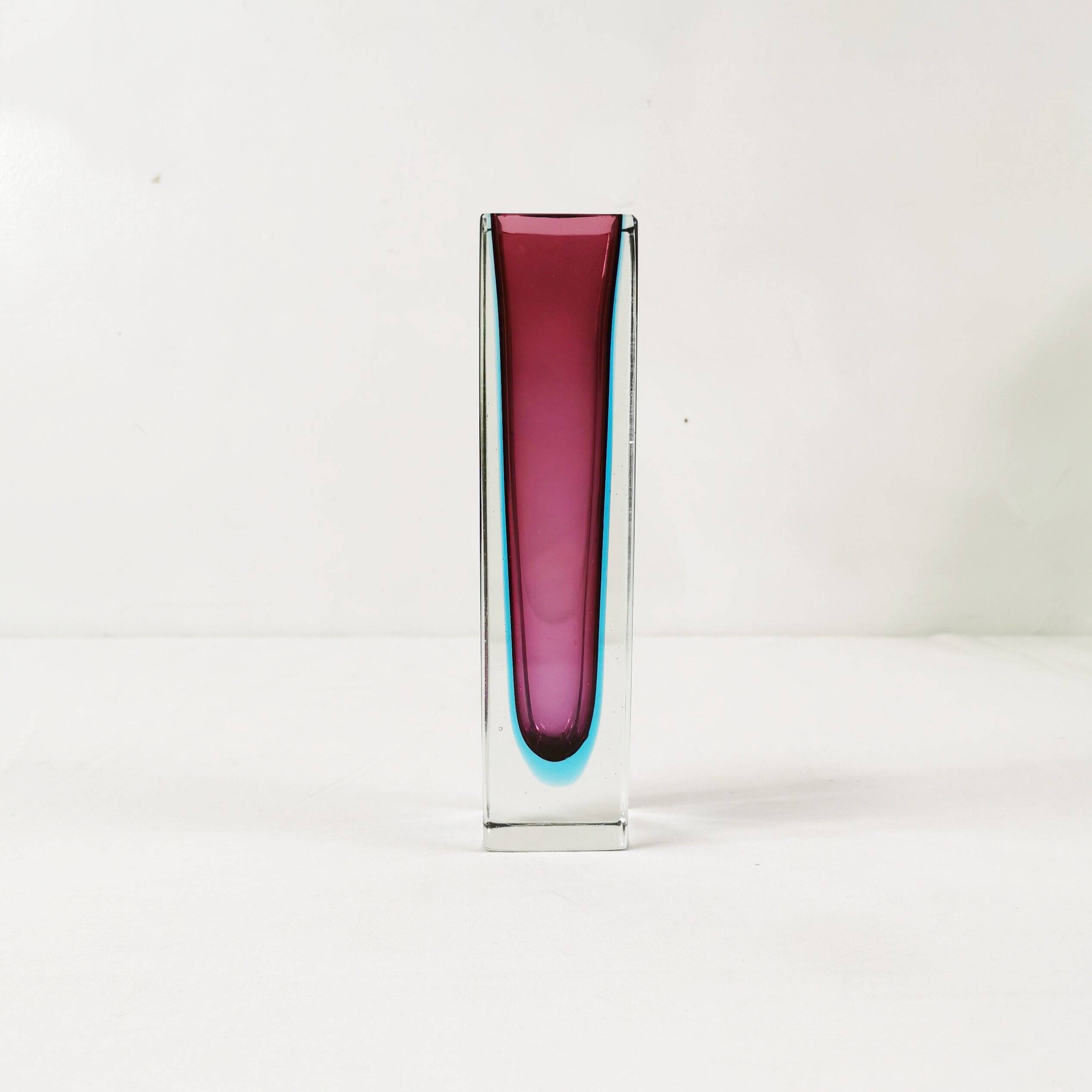 Vase Murano Sommerso – Modernisme italien, années 1960