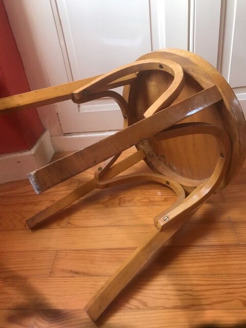 Vintage 1950 tabouret