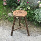 Vintage tripod stool