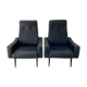 Pair of vintage folding armchairs from the 50s and 60s
