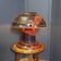 Lampe vintage en forme de champignon
