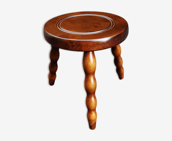 Tabouret tripode années 70