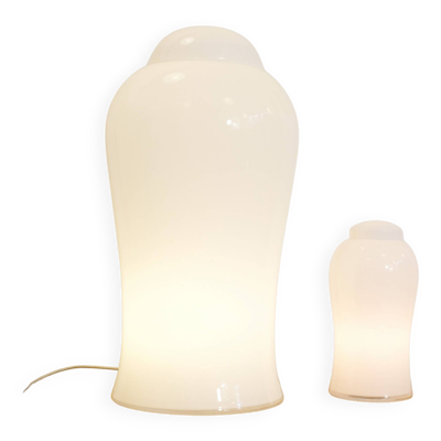 Ingo Maurer, lampe Tsching III et Tschang I, 1979.