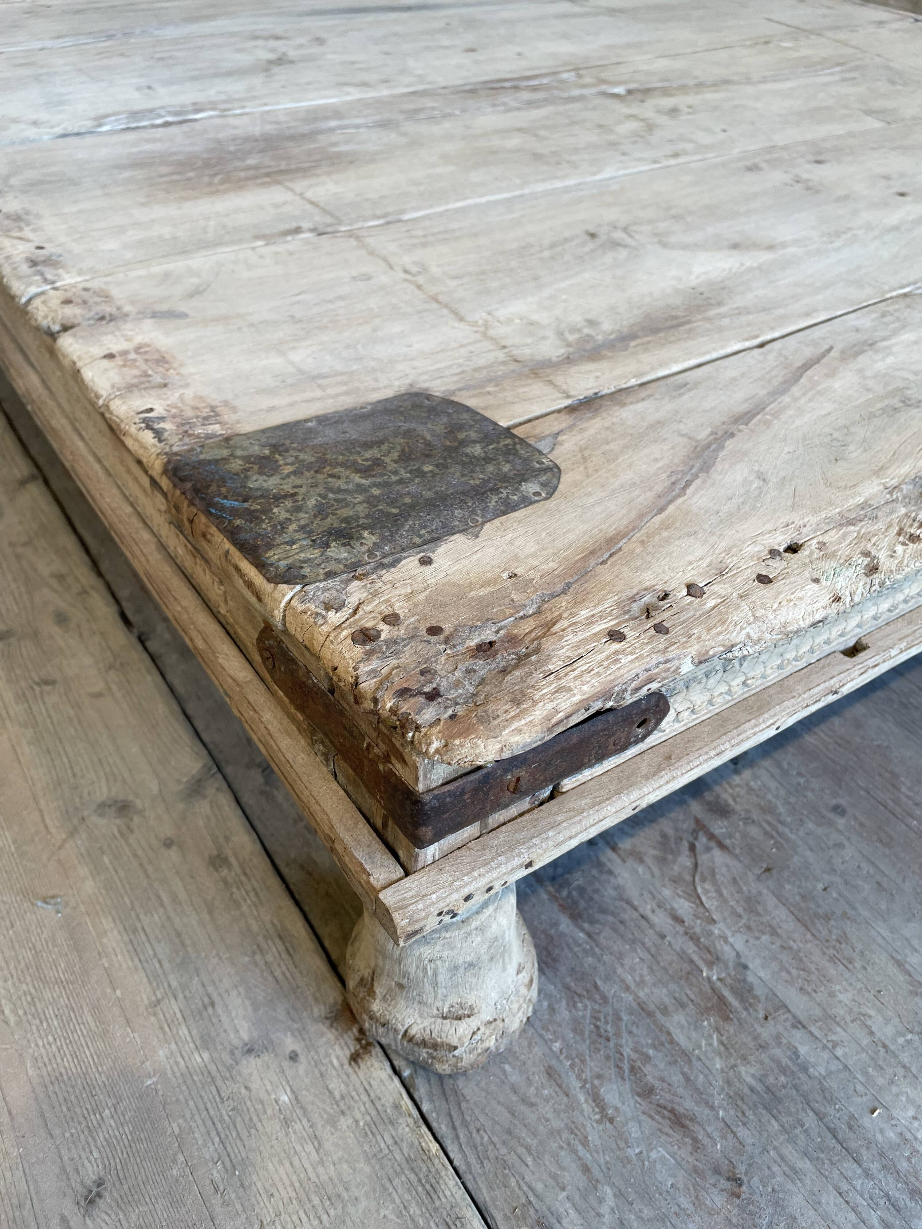 Square Indian coffee table