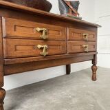 Guillerme and Chambron oak chest of drawers