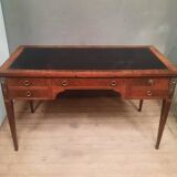 1900 Louis XVI style veneer flat desk