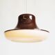 Spage Age Vintage Pop art pendant lamp by Massive, Belgium 1970's
