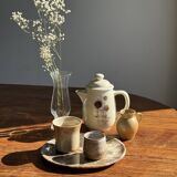Sarreguemines teapot with thistle patterns H20