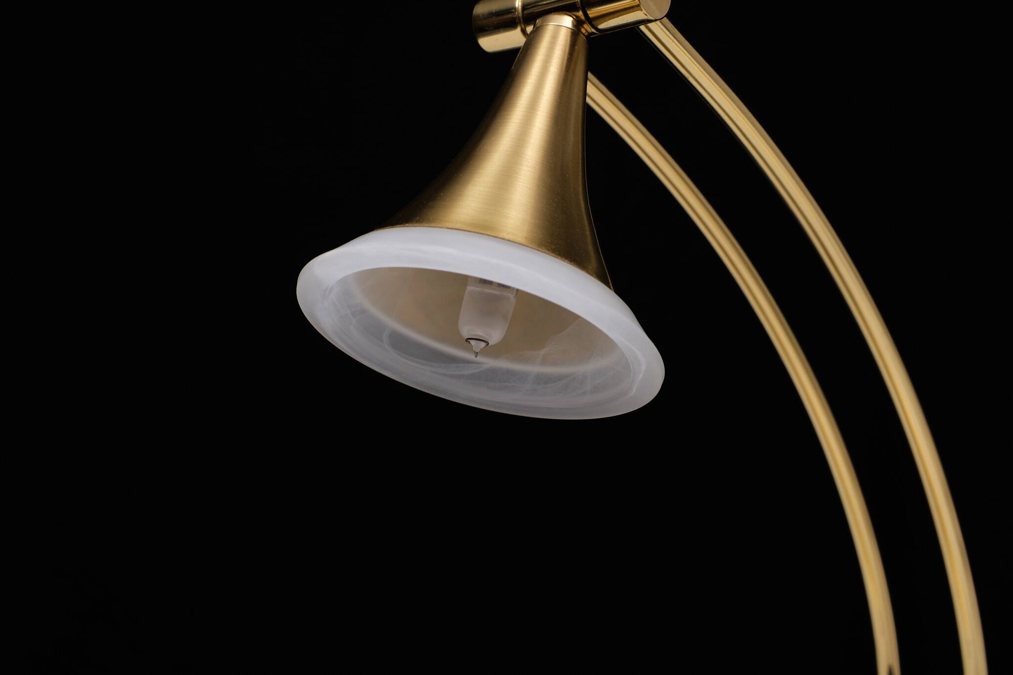 Holtkotter Brass Halogen Table lamps 1980s Germany