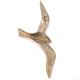 Birds in flight brass wall plaques, 1970s