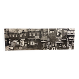 Large black and white artworks / photo collage (160x50)