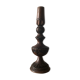 Bougeoir en bois sculpté