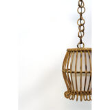 Rattan suspension from the 60s.