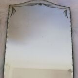 Art Deco beveled lay mirror