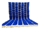 Tapis en laine pure fait main traditionnelle taille 2/3 m