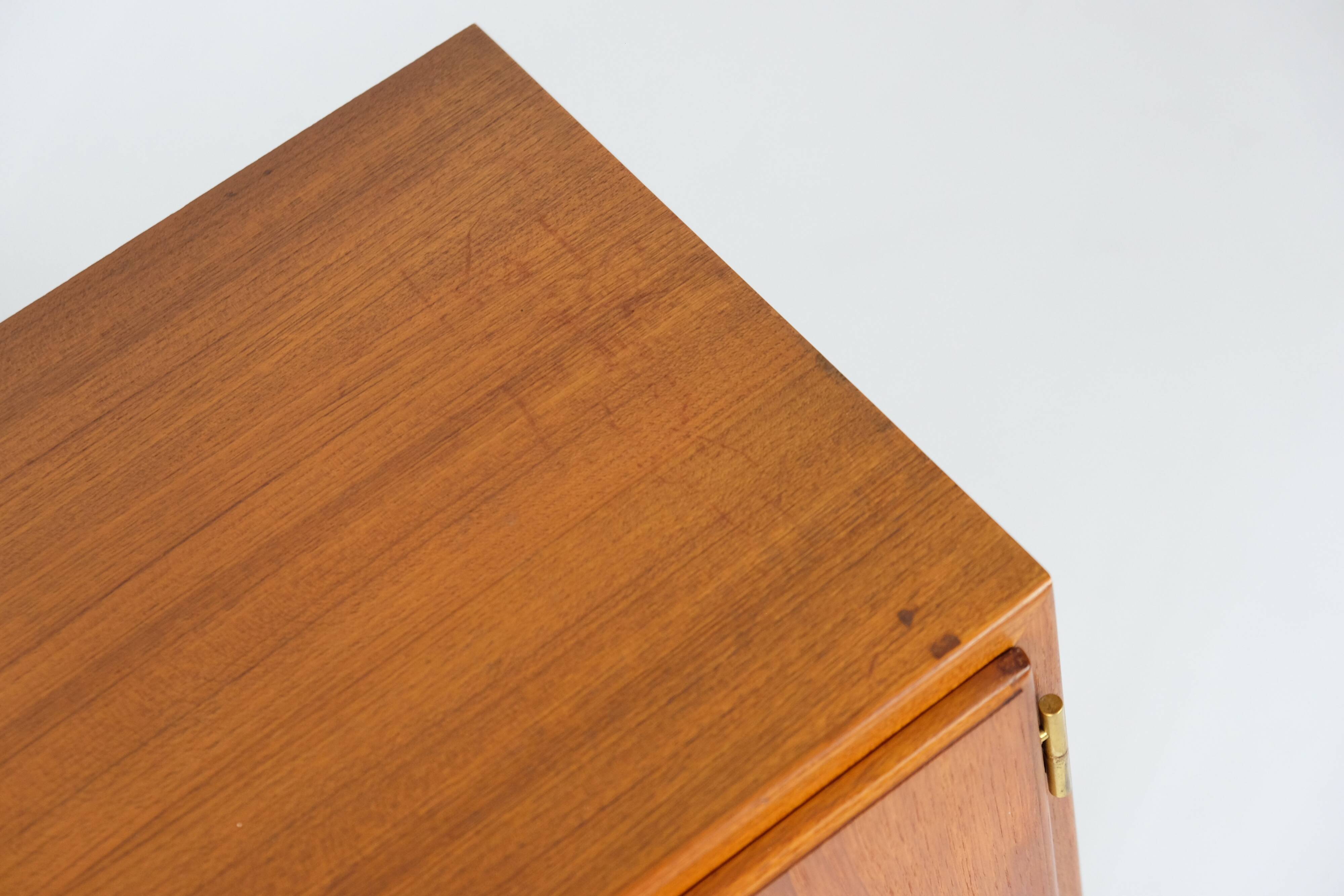 Danish Teak Kommode Sideboard E. Boisen Vintage 70er Design