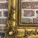 Cadre en bois doré Napoléon lll