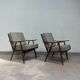 Paire de fauteuils scandinaves Thonet