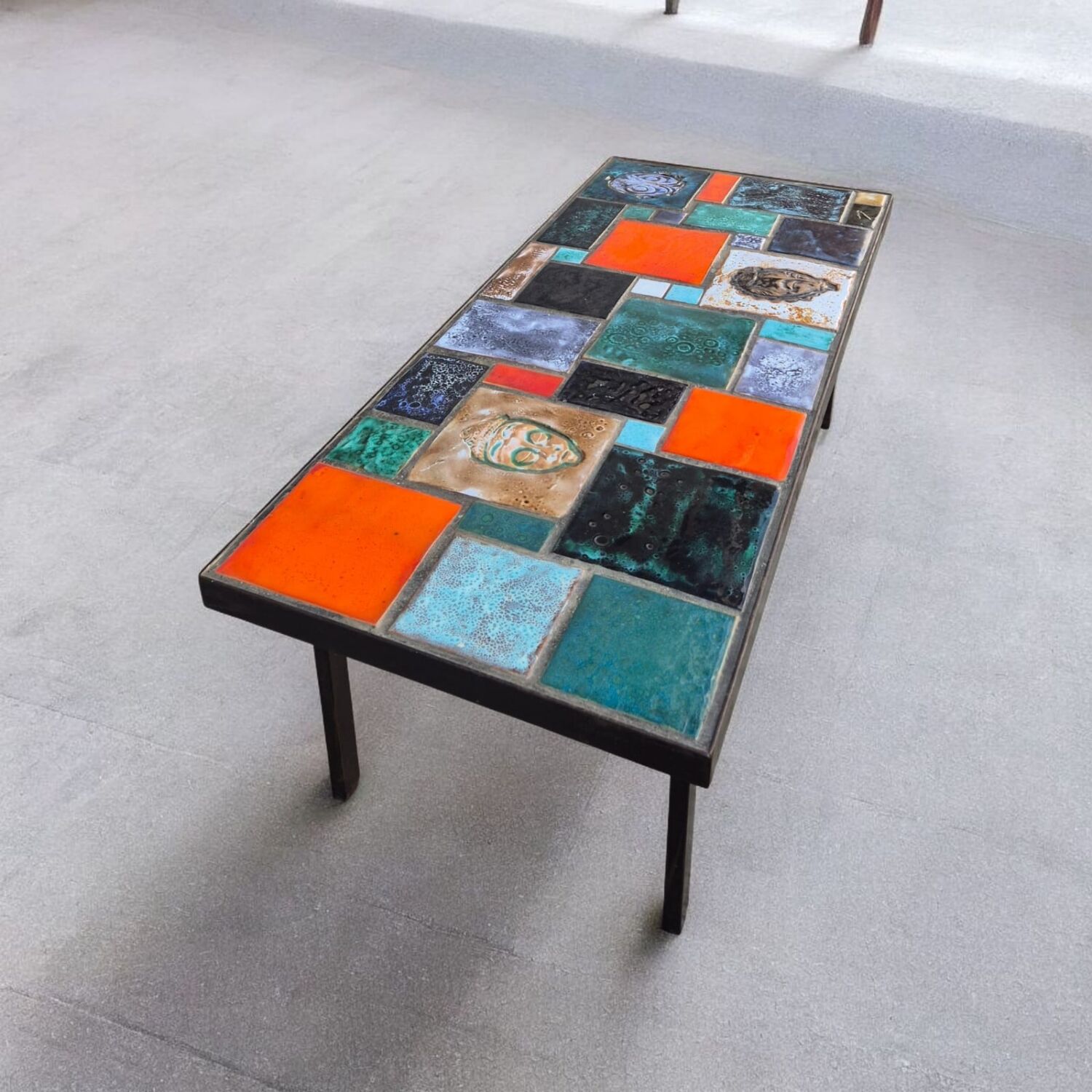 Ceramic coffee table Princess 1960