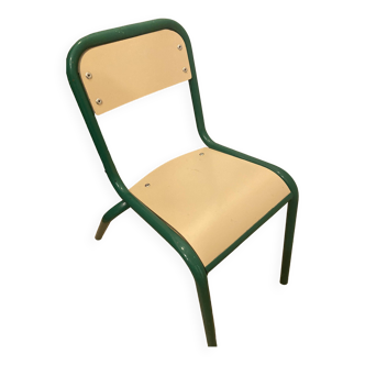 Chaise écolier vintage