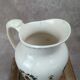 Large antique jug Villeroy & Boch 🌿 glazed earthenware with floral decoration