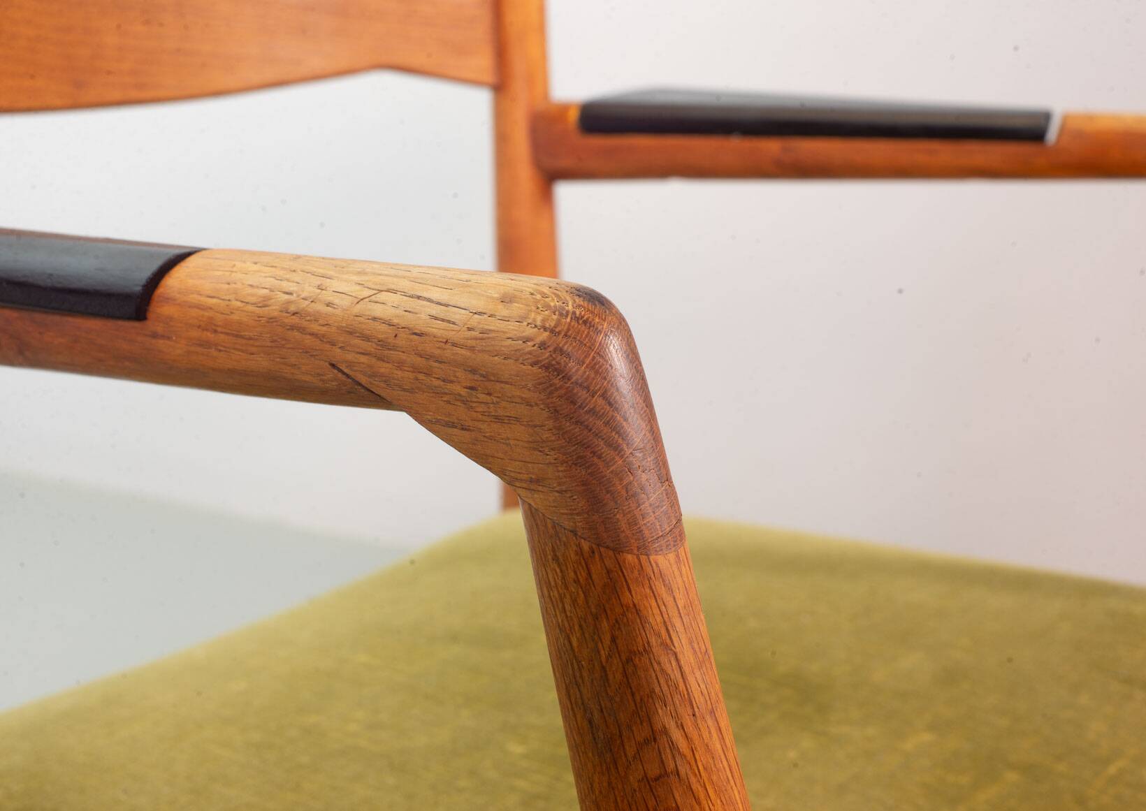 Hans Wegner Danish 'Town Hall' Wooden Arm / Side Chairs by Plan Mobler 50s