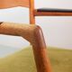 Chaises d'appoint/accoudoirs en bois « Town Hall » danoises de Hans Wegner par Plan Mobler, années 50