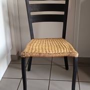 Italian designer rope chair in the Spinetto/Gio Ponti style