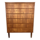 Vintage danish chest of drawers 1960's