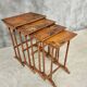 Set of 4 nesting tables Art Nouveau 1930s