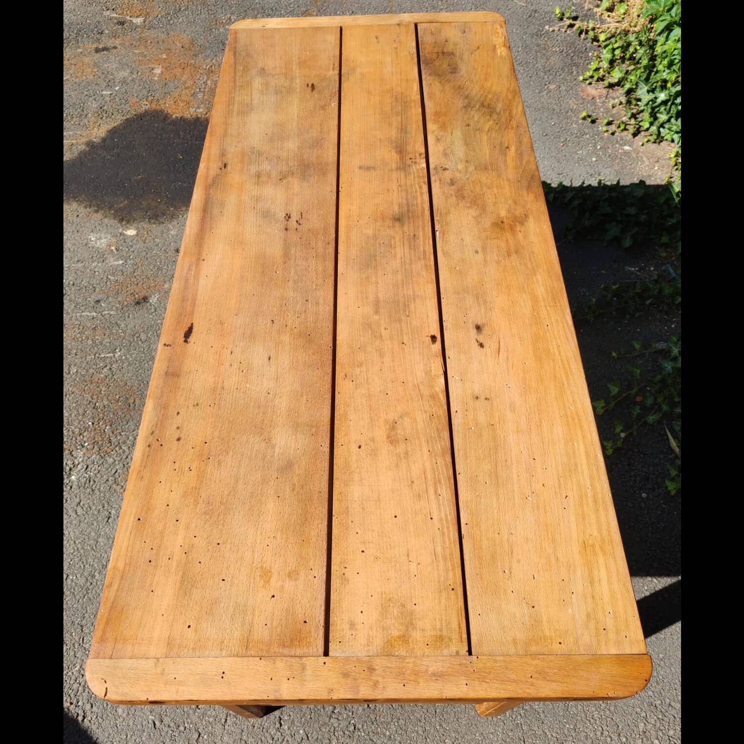 Bureau ancien - Table d'appoint - Meuble d'entrée