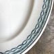 St Amand oval dish in blue ironstone